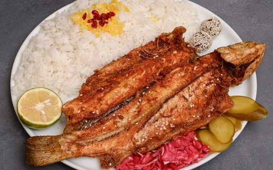 چلو ماهی سوخاری