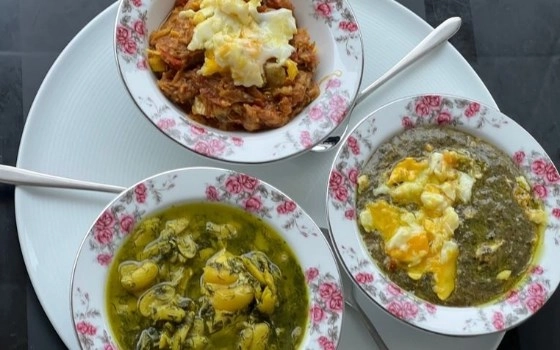 سینی مزه گرم
