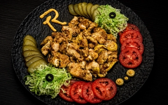 بشقاب مغز و زبان