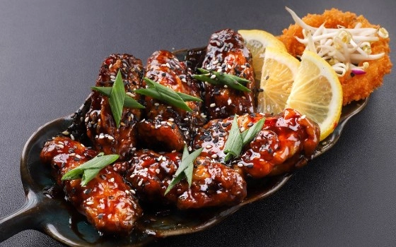 بال مرغ ژاپنی (6 تکه)