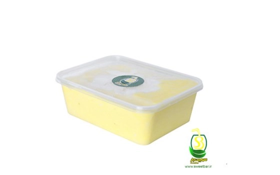 بستنی سنتی خامه ای نیم کیویی