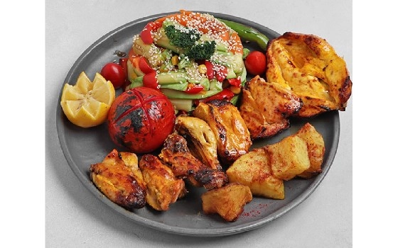 خوراک جوجه کباب با استخوان