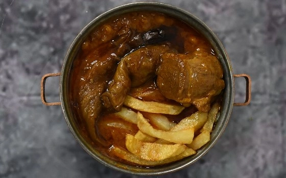 خوراک قیمه بادمجان