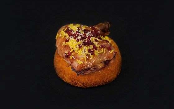 ته چین مرغ با ران