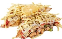 اسنک مرغ و قارچ