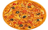 پیتزا تک نفره مرغ و قارچ