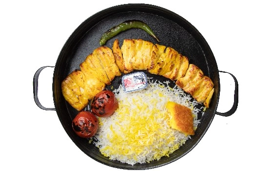 چلو جوجه کباب سینه