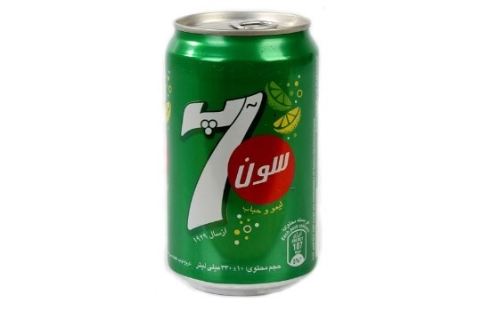 نوشابه قوطی سون اپ