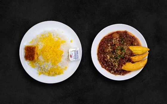 چلوخورشت اناردون با فیله