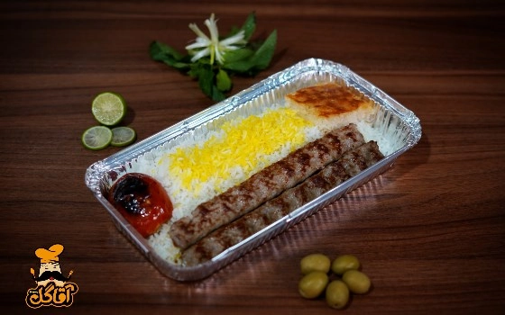 چلو کباب گوسفند
