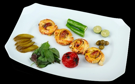 خوراک کباب حلزونی