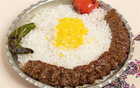 پلو کباب کوبیده اقتصادی