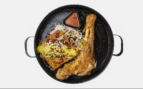 ته چین با ماهیچه گوسفندی