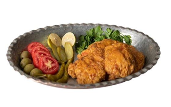 خوراک شنسل مرغ