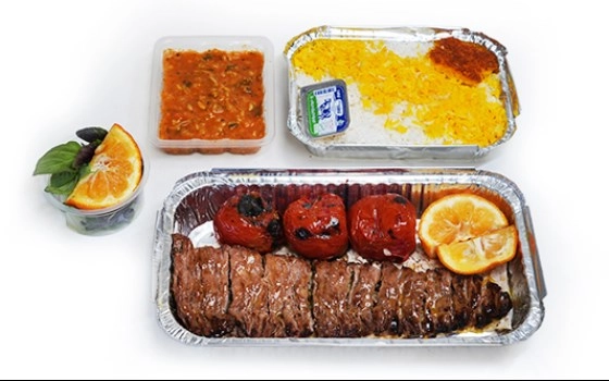 چلو کباب برگ