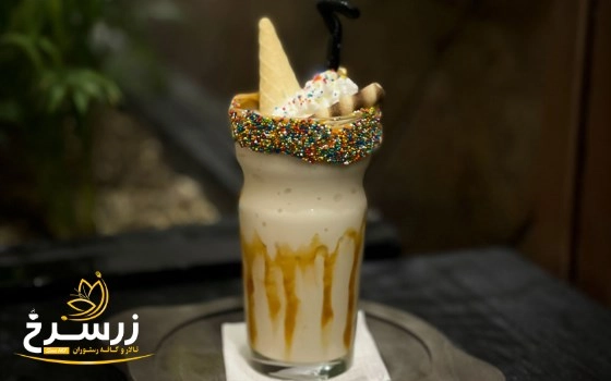 شیک بادام زمینی