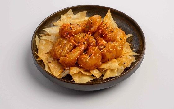 میگو اومامی (تند و شیرین)
