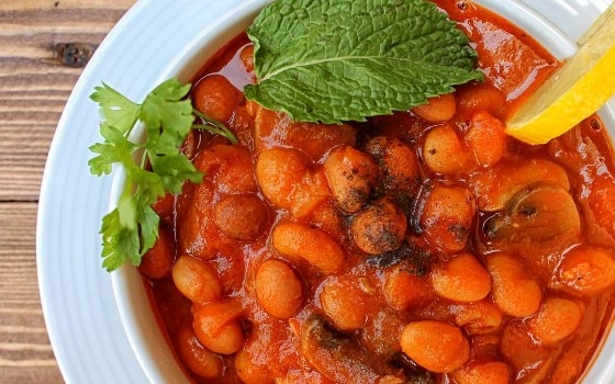 خوراک لوبیا