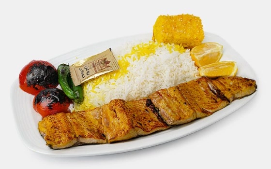 چلو ماهی قزل آلا