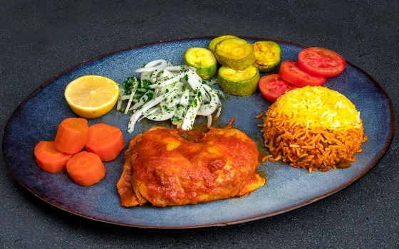 خوراک مرغ (ران)