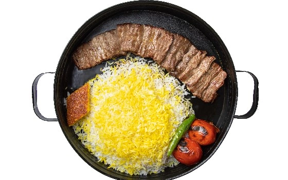 چلو کباب برگ مخصوص
