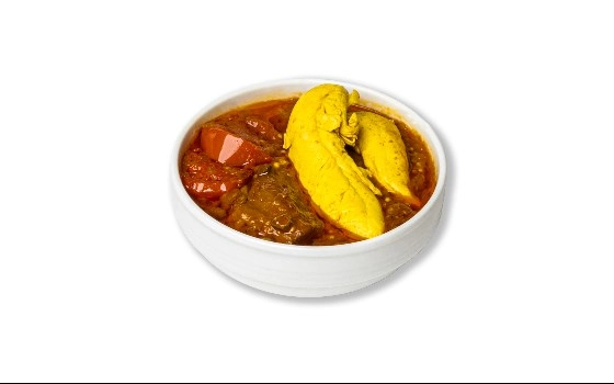 غوره بادمجان  مرغ