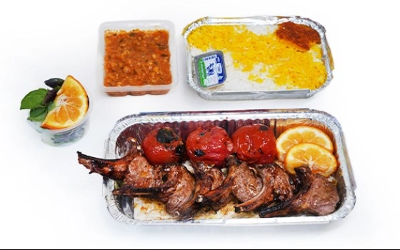 چلو کباب شیشلیک