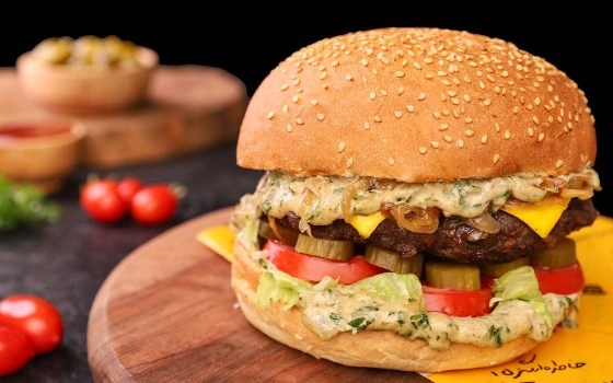ماشروم برگر