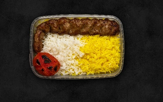 چلو کباب کوبیده اکونومی