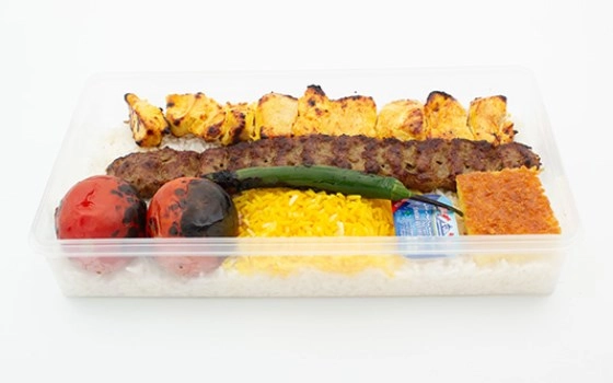 چلو کباب وزیری ران 230+130 گرم