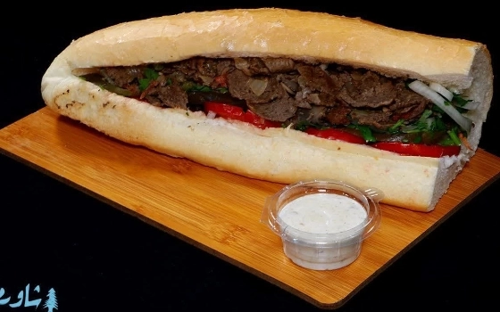 شاورما 2 الی3 نفره گوشت