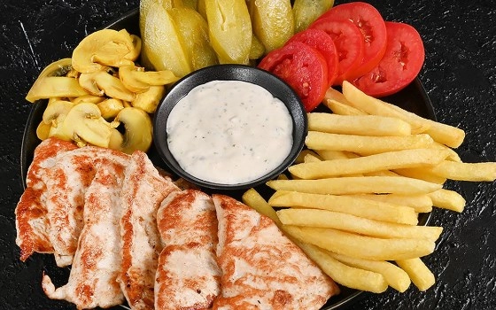 استیک مرغ پرسی