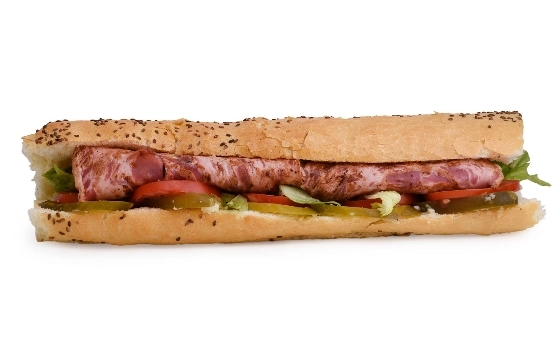 ساندویچ ژامبون تنوری