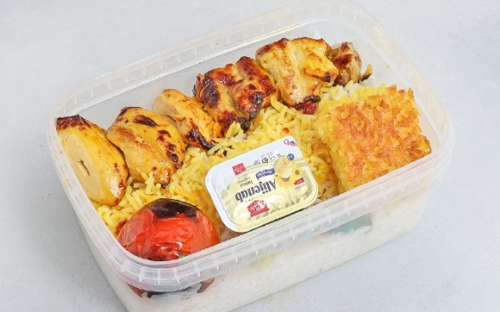 چلو جوجه ران اکو