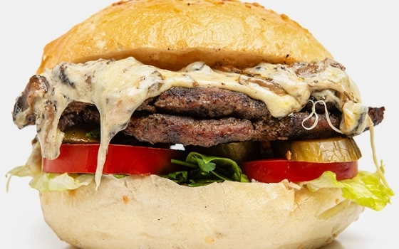 دوبل چیز برگر