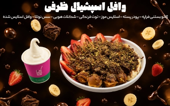 وافل اسپشیال ظرفی
