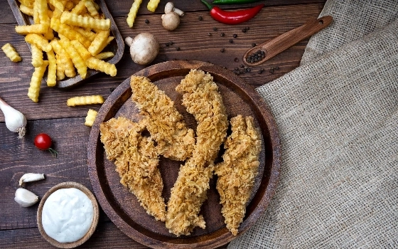 فیله سوخاری سه تکه