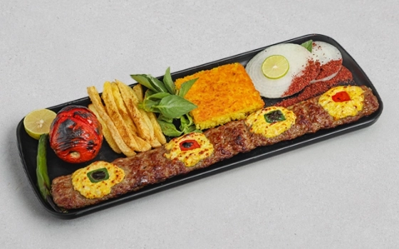 خوراک لقمه نگین دار