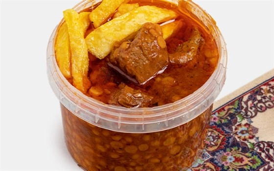 خورشت قیمه سیب زمینی