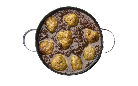 خورش خالی فسنجان با گوشت قلقلی