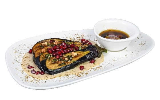 بشقاب بادمجان دودی