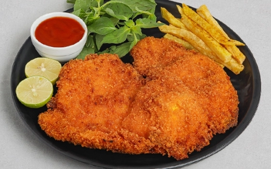 شنیسل مرغ