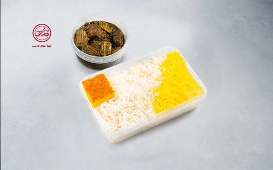چلو خورش کرفس لایت فود