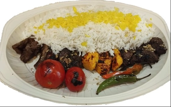 چلوکباب مخلوط
