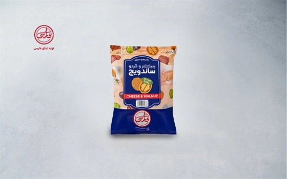 ساندویچ پنیر و گردو