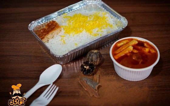 چلو خورشت قیمه