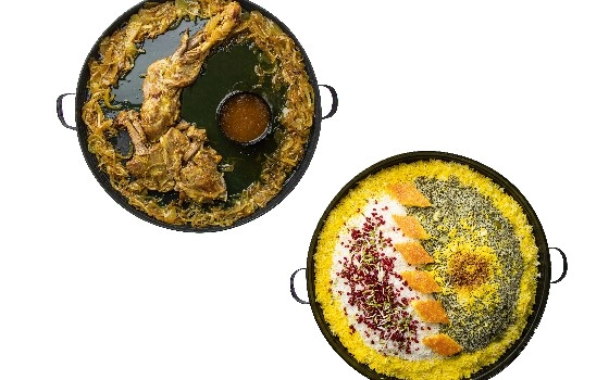 دیس چلو گوشت سرخ شده مخصوص