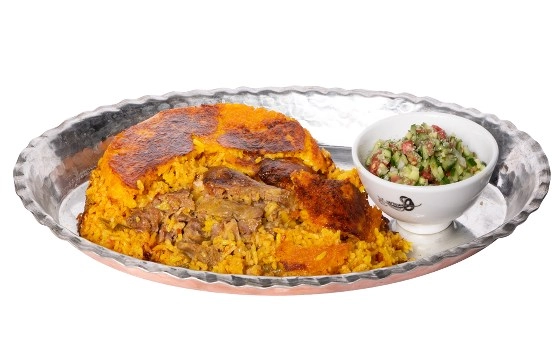 استانبولی پلو با گوشت گردن