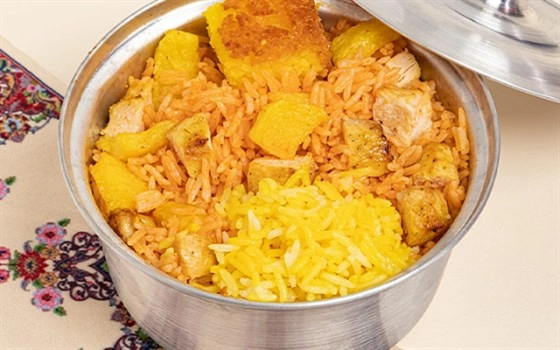 دمی گوجه پلو