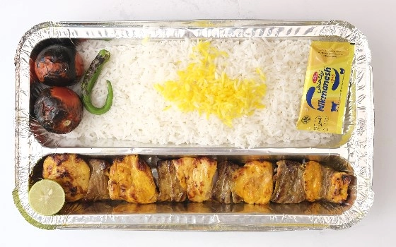 چلو کباب بختیاری